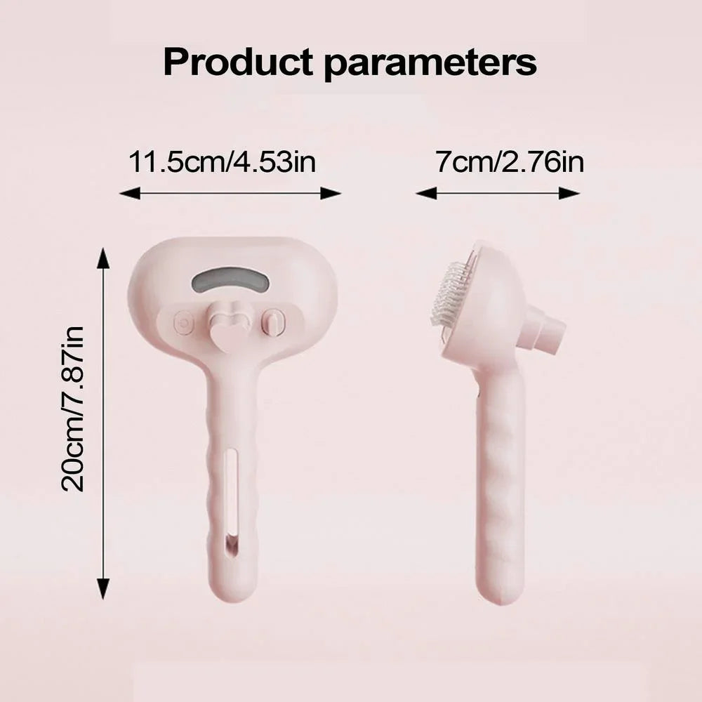 3-in-1 Pet Grooming Mist Brush