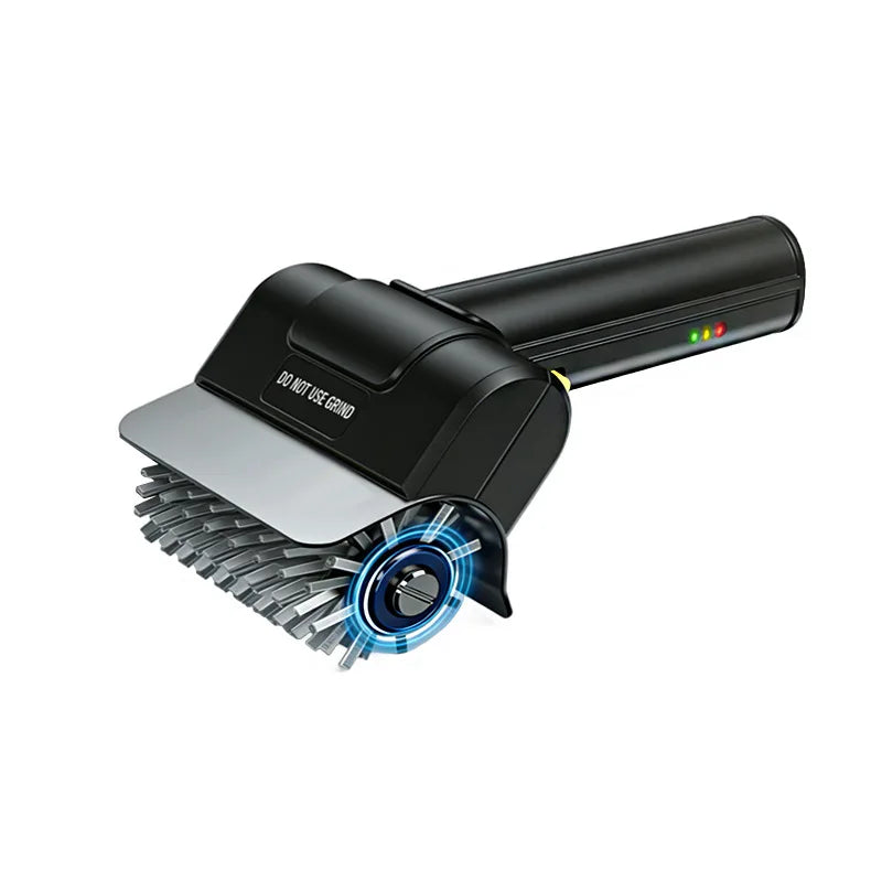 2000mAhCordless Electric BBQ Grill Cleaner Brush Rechargeable Grill Cleaning Tool With High-Power Motor Outdoor Kitchen Cleaning